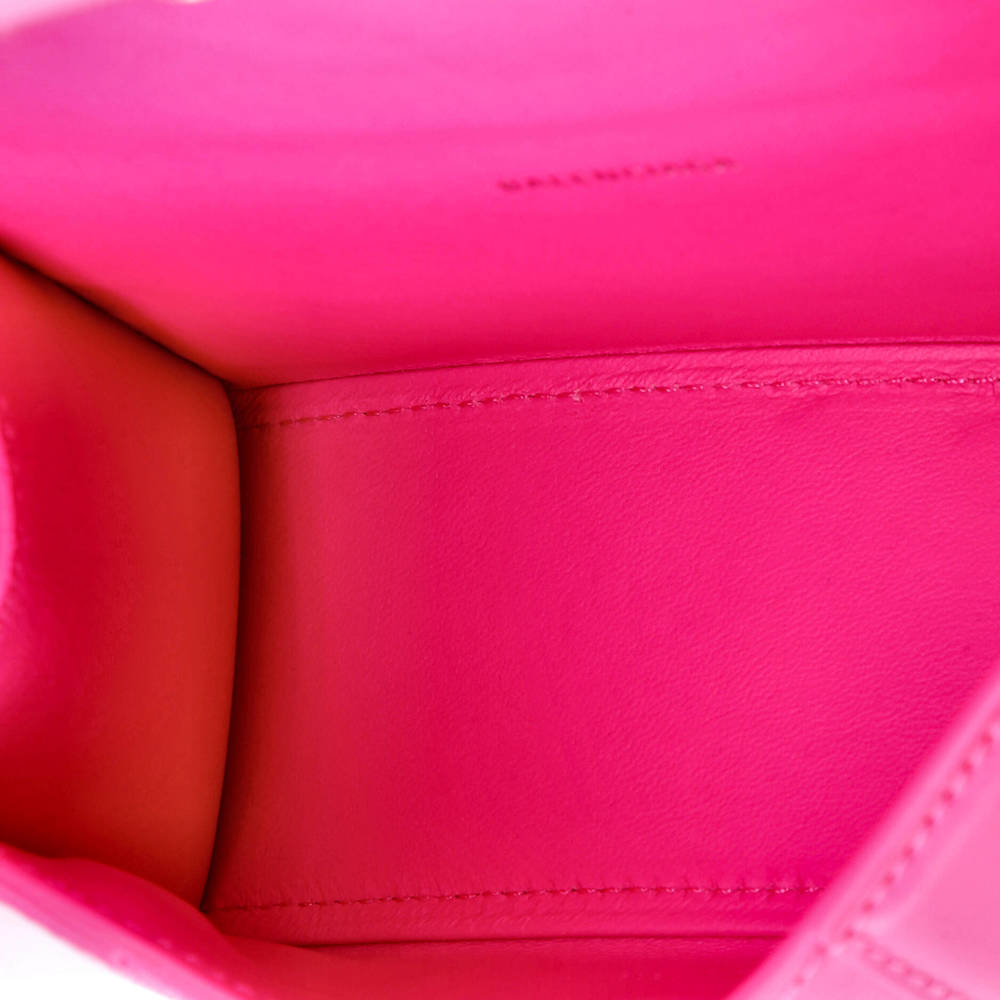 Balenciaga XS Hourglass Top Handle Bag Leather - Picture 5 of 5